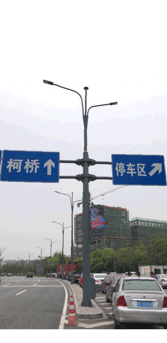 智慧燈桿案例-浙江紹興柯橋市政道路